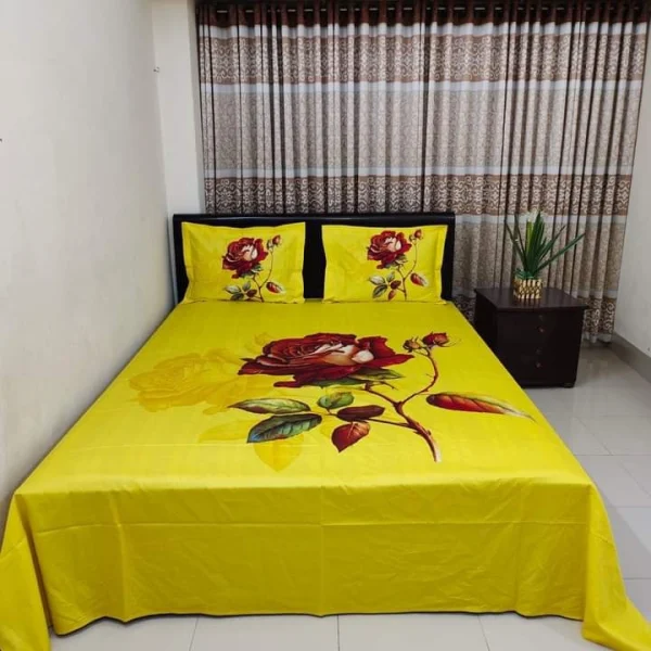 Premium Quality Panel Cotton Bed Sheet