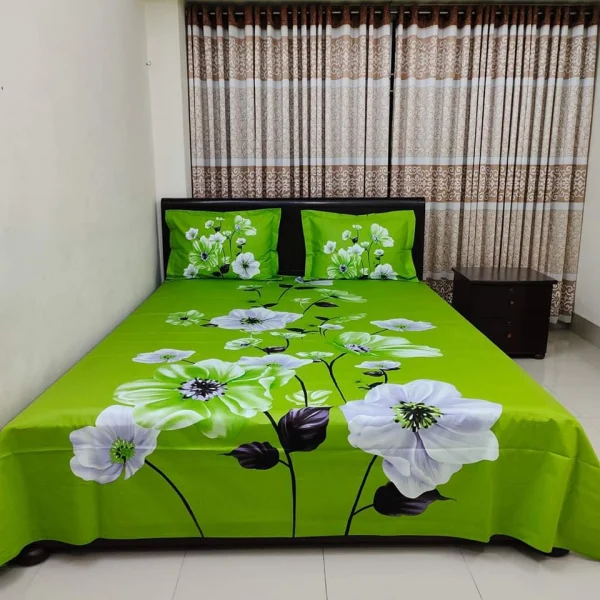 Premium Quality Panel Cotton Bed Sheet