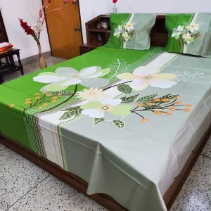 Exclusive Panel Cotton Bed Sheet
