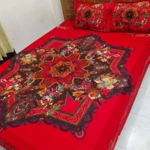 Exclusive Panel Cotton Bed Sheet