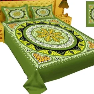 Exclusive Panel Cotton Bed Sheet