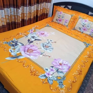 Exclusive Panel Cotton Bed Sheet