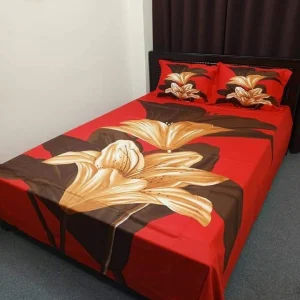 Exclusive Panel Cotton Bed Sheet