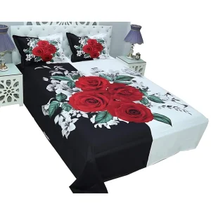 Exclusive Panel Cotton Bed Sheet