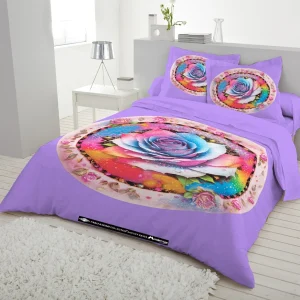 Exclusive Panel Cotton Bed Sheet