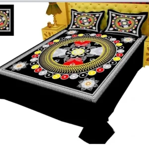 Exclusive Panel Cotton Bed Sheet