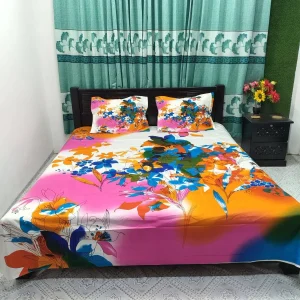 Exclusive Panel Cotton Bed Sheet