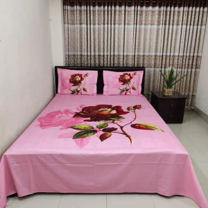 Exclusive Panel Cotton Bed Sheet