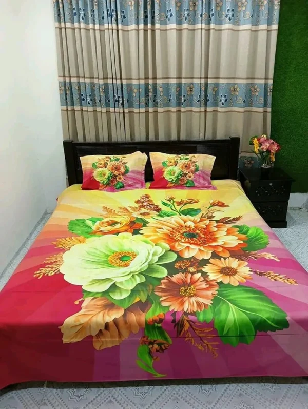 King Size Premium Panel Bed Sheet