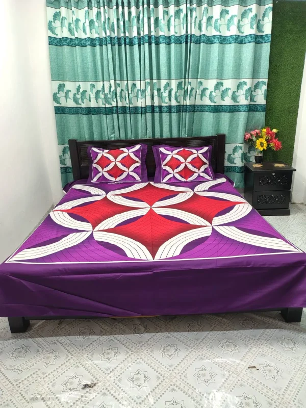 Premium Quality Panel Bed Sheet 100% Cotton