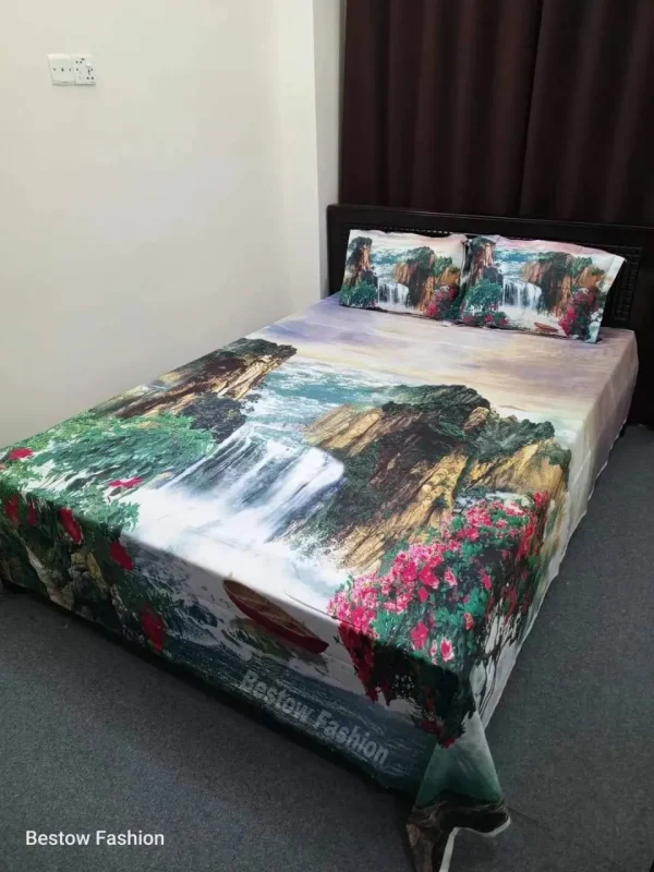 Comfortable Panel Cotton Bed Sheet