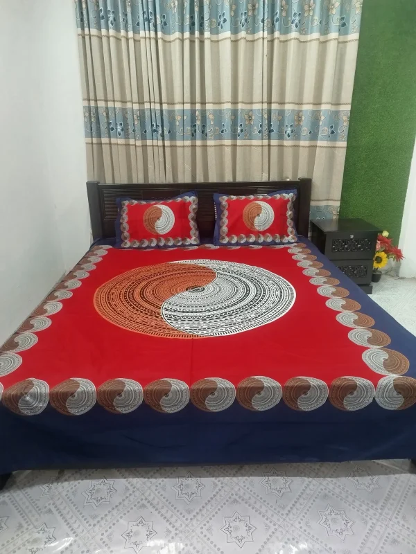 Premium Quality Panel Bed Sheet 100% Cotton
