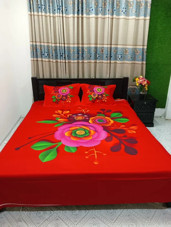 Premium Quality Panel Bed Sheet 100% Cotton