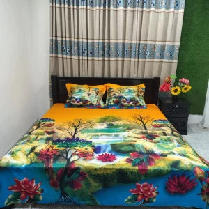 Comfortable Panel Cotton Bed Sheet
