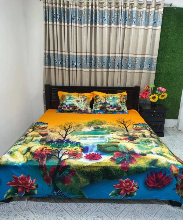 Comfortable Panel Cotton Bed Sheet