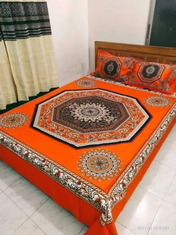 Comfortable Panel Cotton Bed Sheet