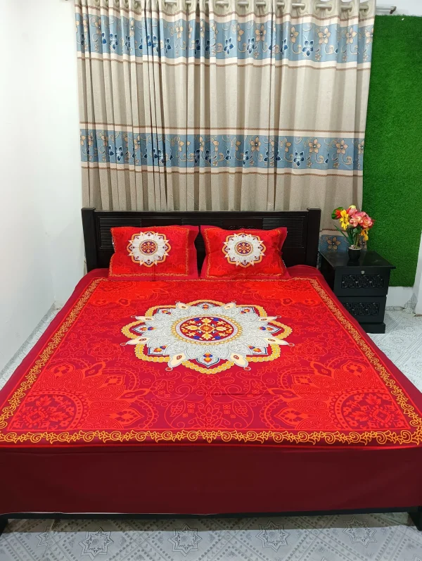 Premium Quality Panel Bed Sheet 100% Cotton
