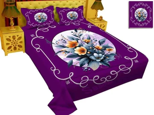 Comfortable Panel Cotton Bed Sheet