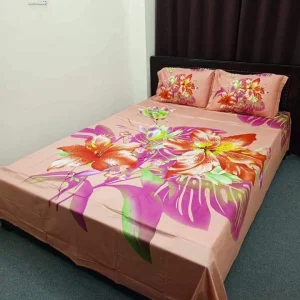 Comfortable Panel Cotton Bed Sheet