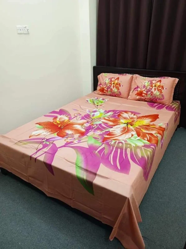 Comfortable Panel Cotton Bed Sheet