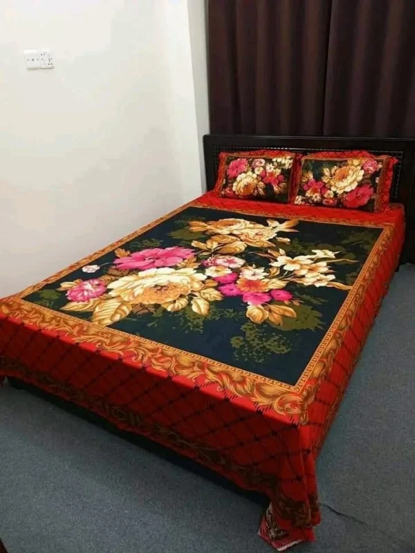 Comfortable Panel Cotton Bed Sheet