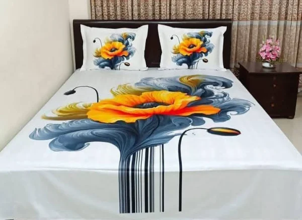 Comfortable Panel Cotton Bed Sheet