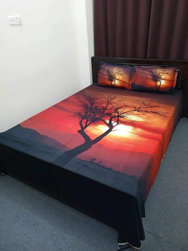 Comfortable Panel Cotton Bed Sheet