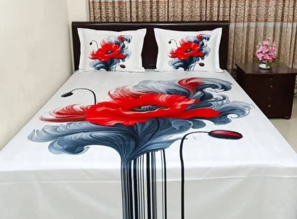 Comfortable Panel Cotton Bed Sheet