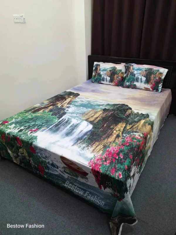 King Size Premium Panel Bed Sheet