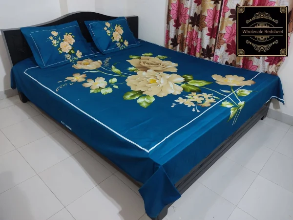 Comfortable Panel Cotton Bed Sheet