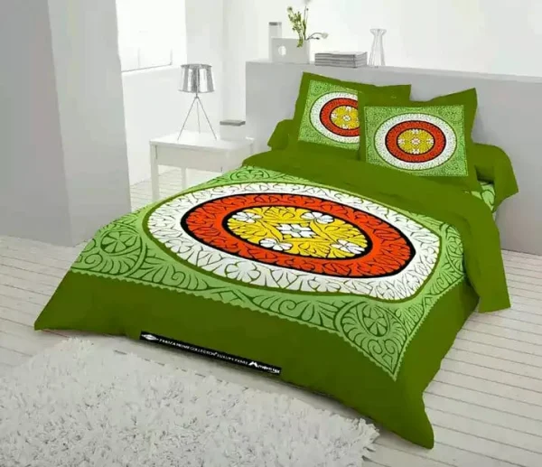 Beautiful Panel Bed Sheet