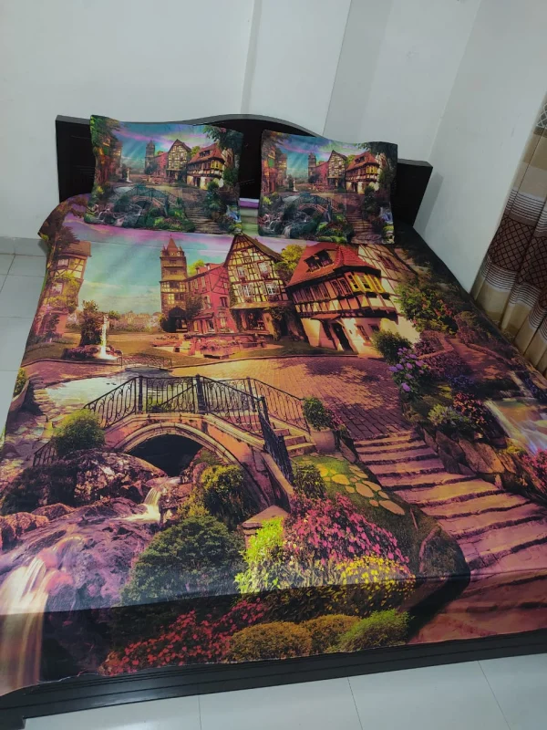 King Size Premium Panel Bed Sheet