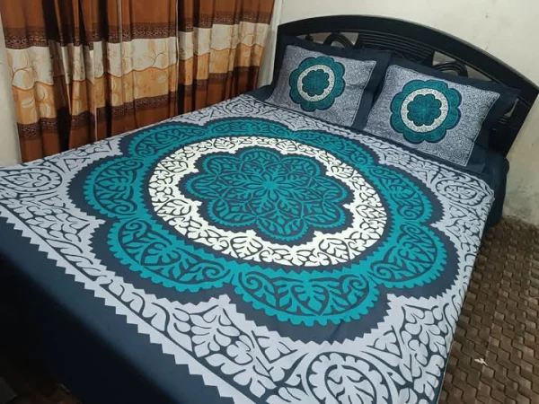 Beautiful Panel Bed Sheet