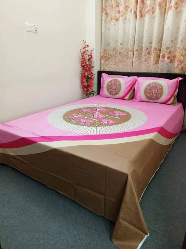 Beautiful Panel Bed Sheet