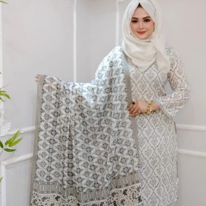 Pure Cotton Three Piece