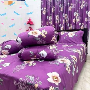 Premium Quality Twill Cotton Comforter 5 Pcs Set