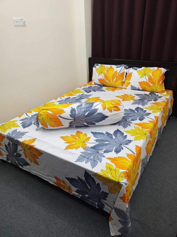 Luxury Twill 100% Cotton Bed Sheet