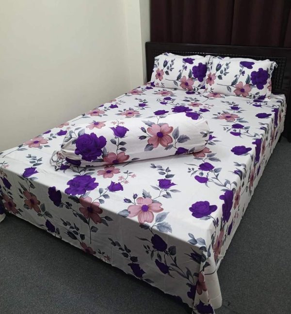 Luxury Twill 100% Cotton Bed Sheet