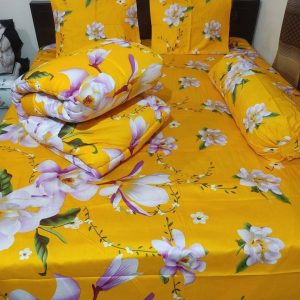Premium Quality Twill Cotton Comforter 5 Pcs Set