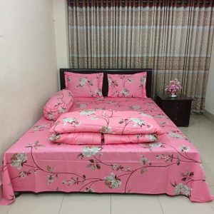 Premium Quality Twill Cotton Comforter 5 Pcs Set