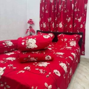 Premium Quality Twill Cotton Comforter 5 Pcs Set