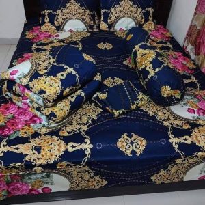 Premium Quality Twill Cotton Comforter 5 Pcs Set