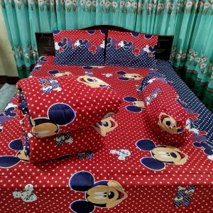 Premium Quality Twill Cotton Comforter 5 Pcs Set