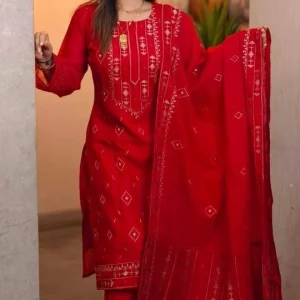 100% Cotton Gorgeous Three Piece