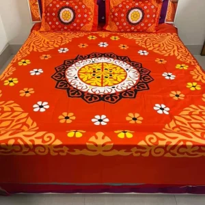 Beautiful Panel Bed Sheet