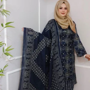 Navy Blue Three Piece